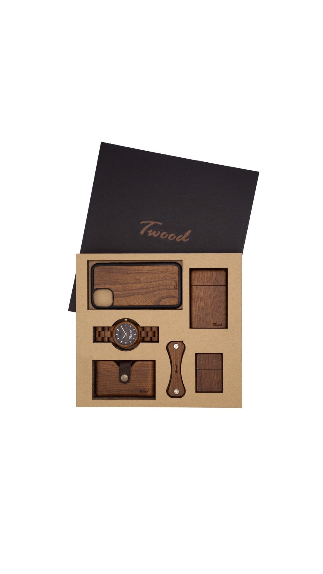 Wooden Accessories Box (Six Items)