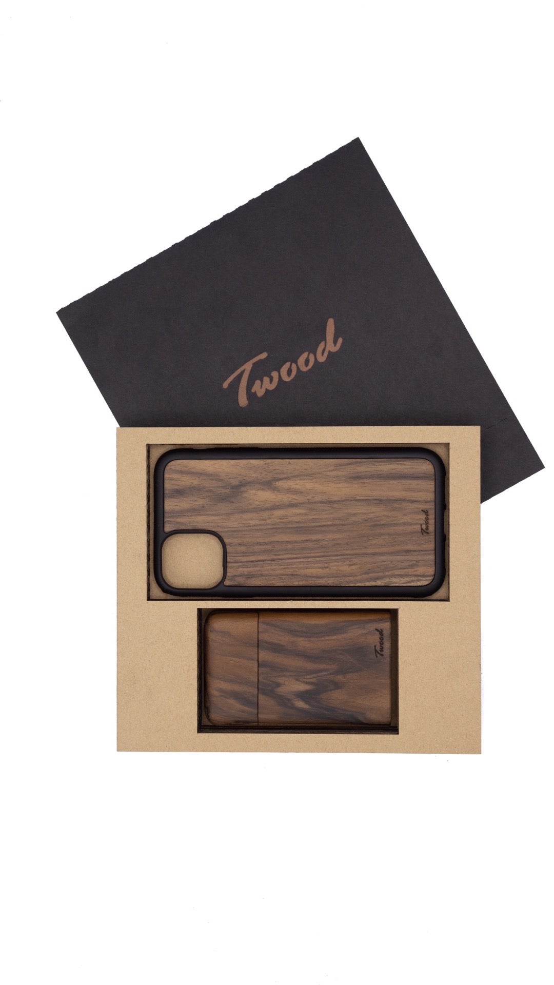 Wooden Accessories Box (Two Items)