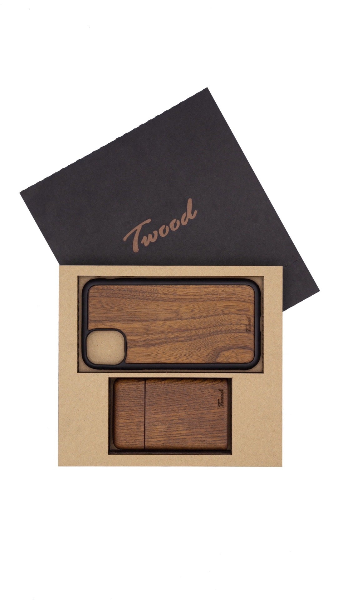Wooden Accessories Box (Two Items)