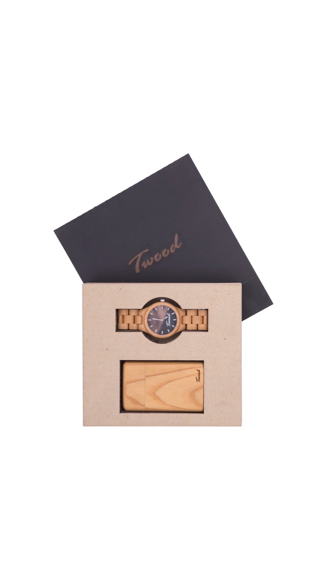 Wooden Accessories Box (Two Items)