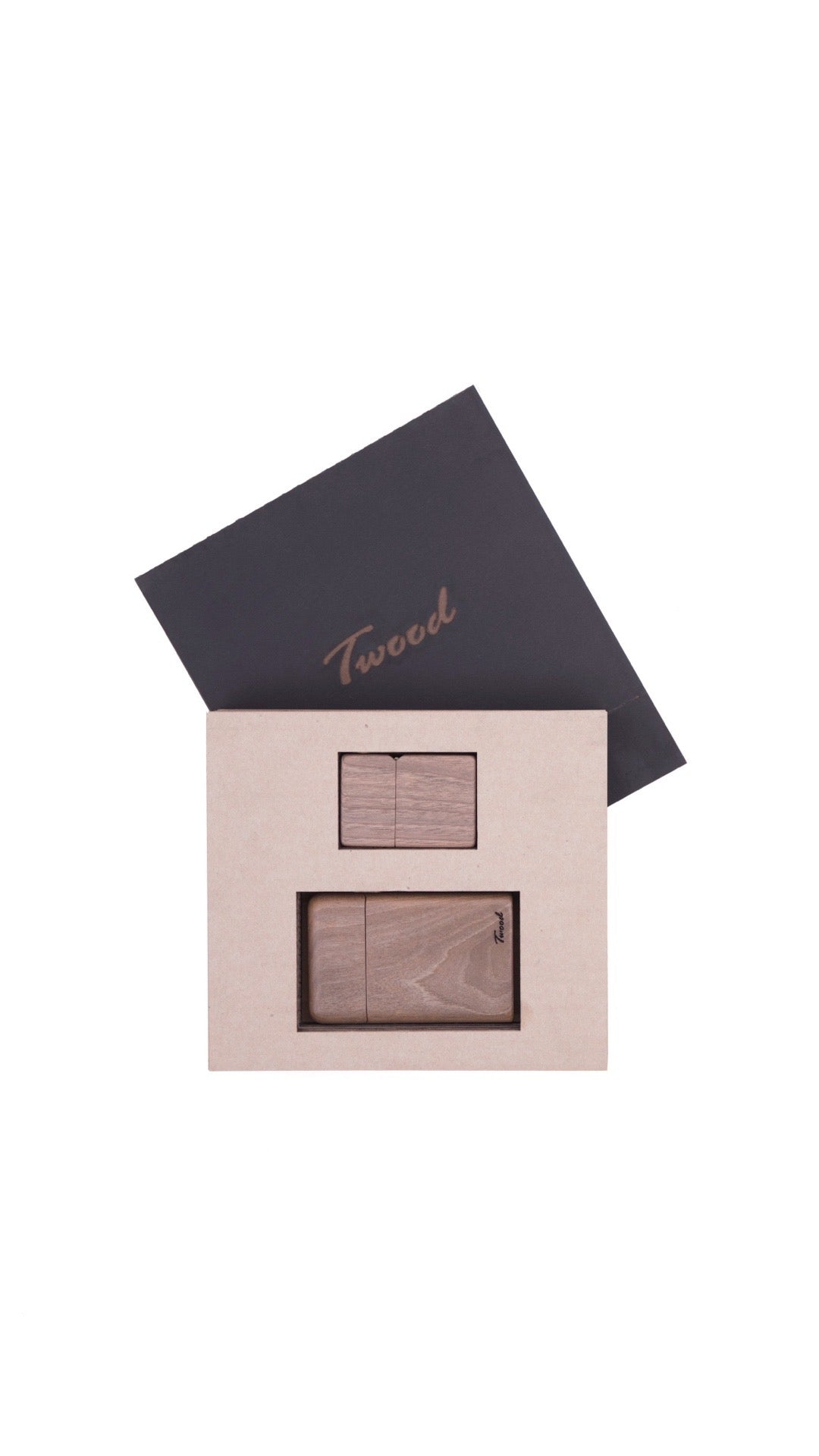 Wooden Accessories Box (Two Items)