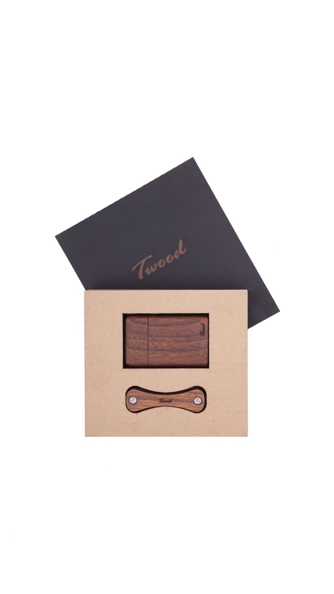 Wooden Accessories Box (Two Items)