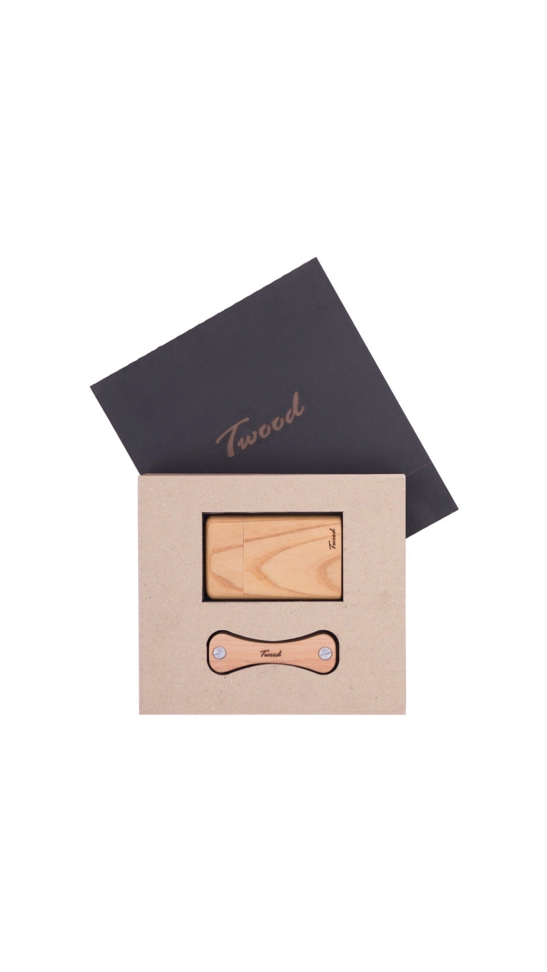 Wooden Accessories Box (Two Items)
