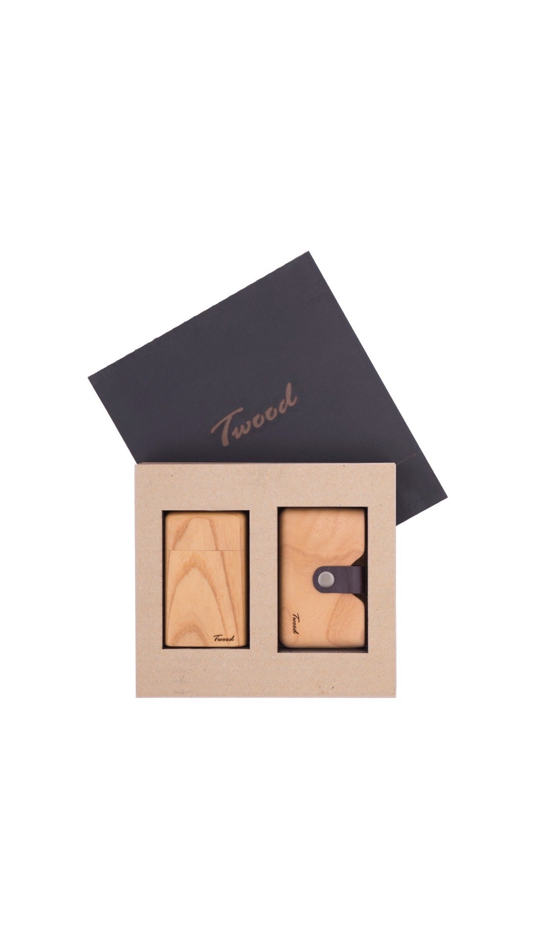 Wooden Accessories Box (Two Items)