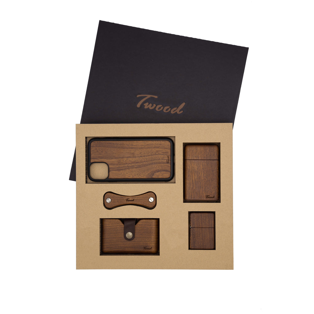 Wooden Accessories Box (Five Items)