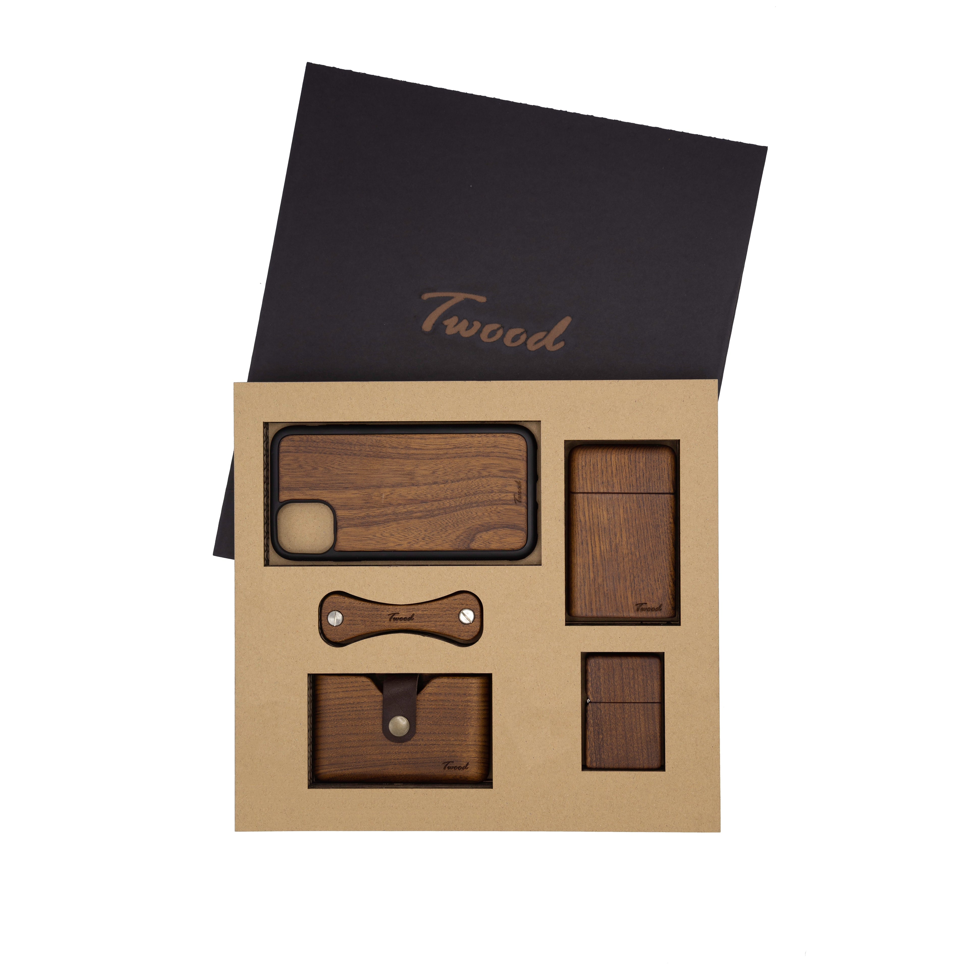 Wooden Accessories Box (Five Items)