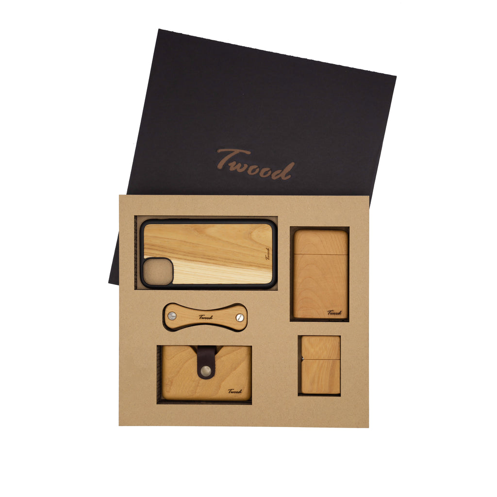 Wooden Accessories Box (Five Items)