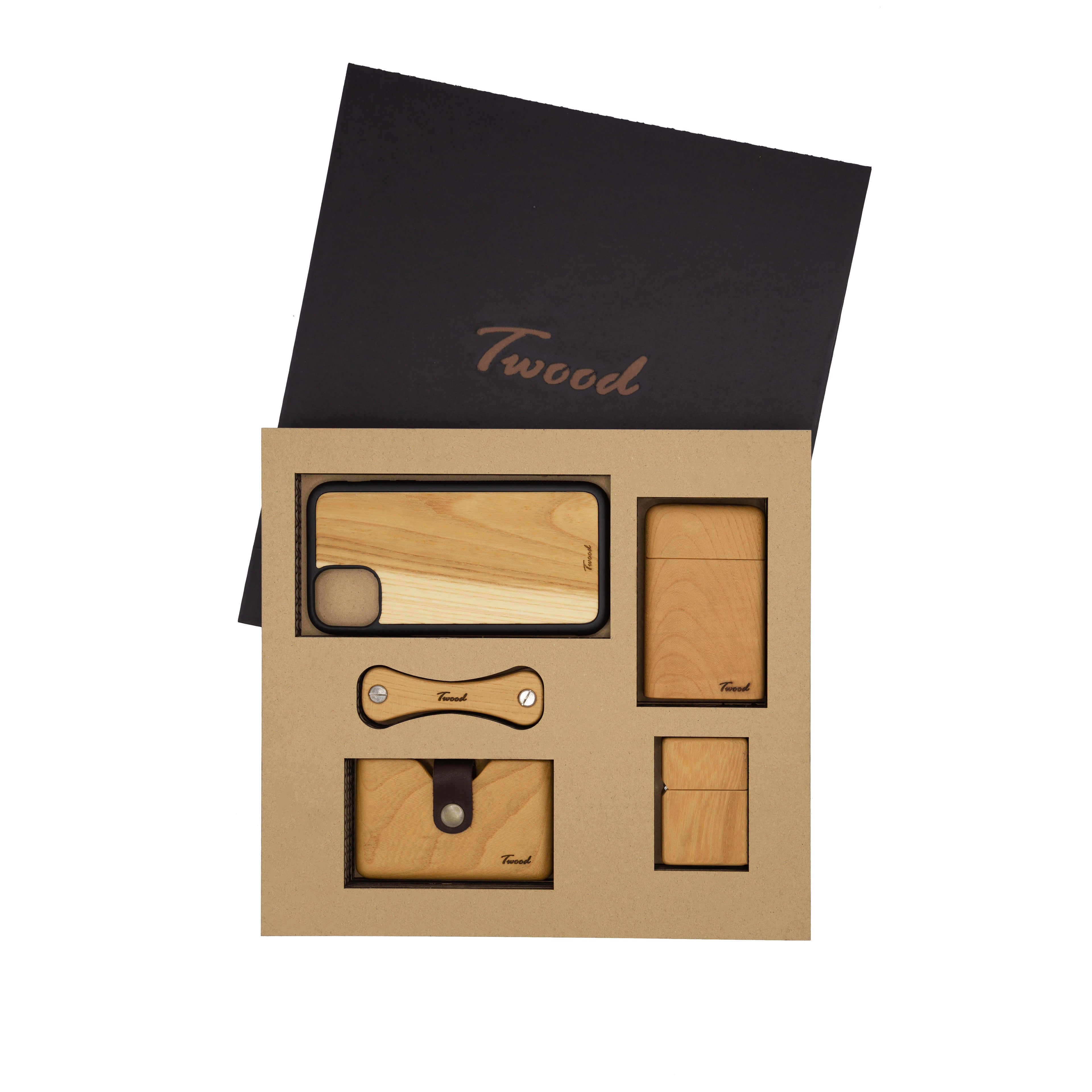 Wooden Accessories Box (Five Items)