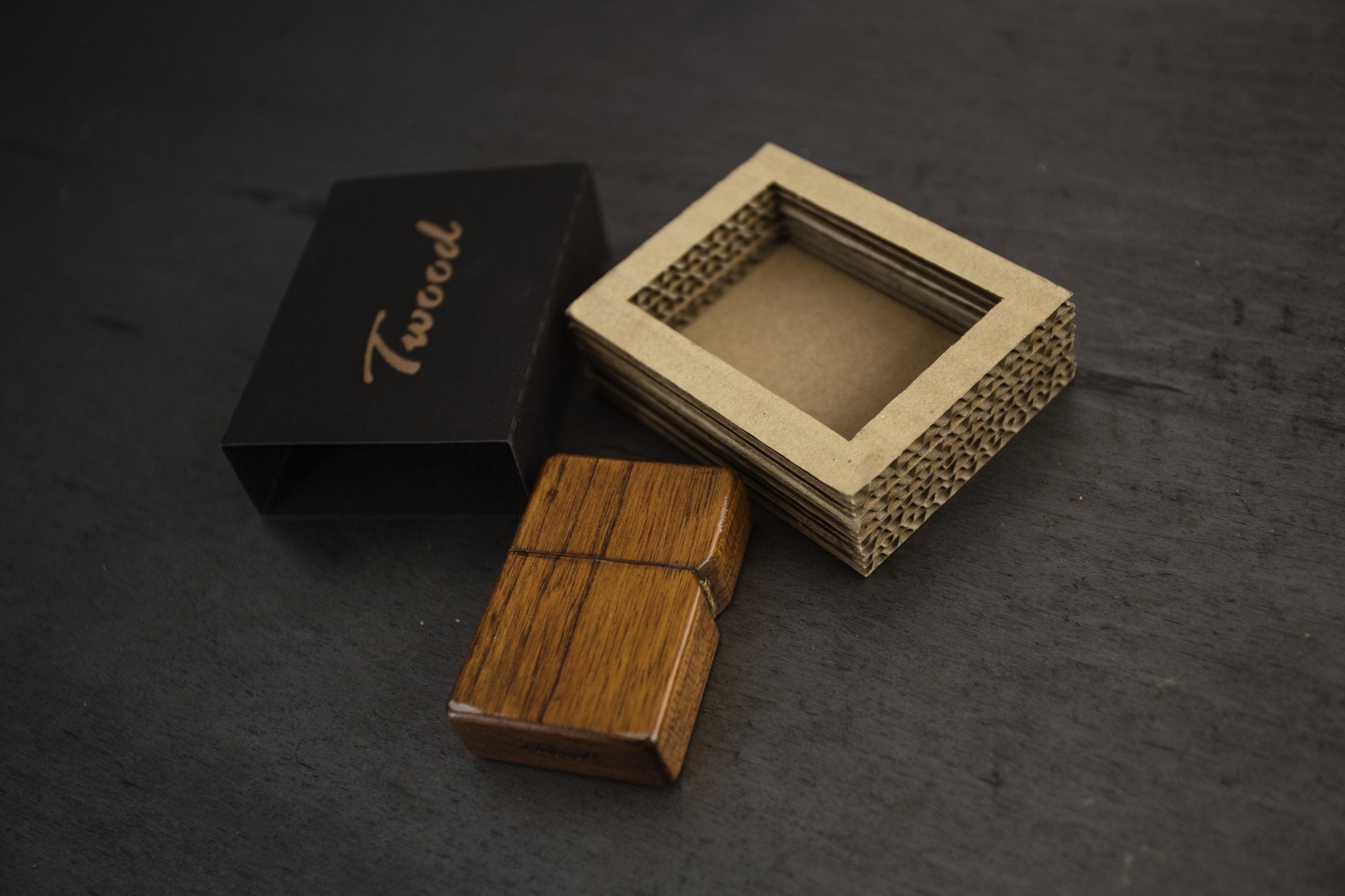 Wooden Lighter - Handcrafted Zippo-Style Wood Lighter - TwoodWooden LighterTwoodshoppingeco-friendlyCompactbeigeeco-friendly