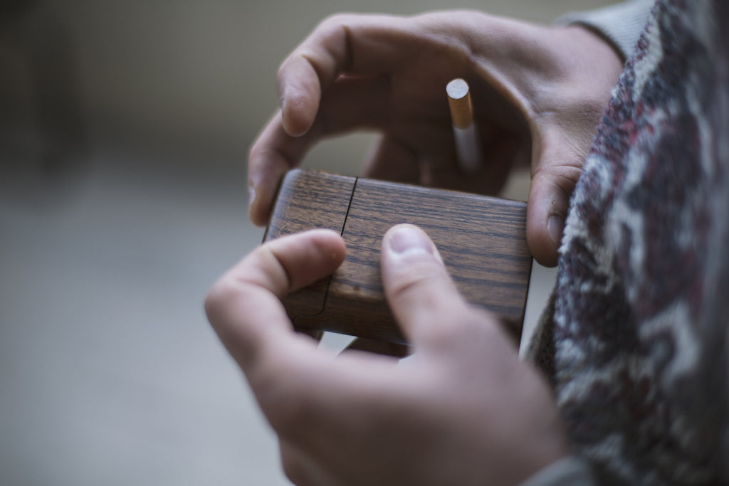 Wooden Cigarette Case - Handcrafted Natural Wood for 7 - TwoodWooden Cigarette CaseTwoodshoppingEco-FriendlyCigarette Case