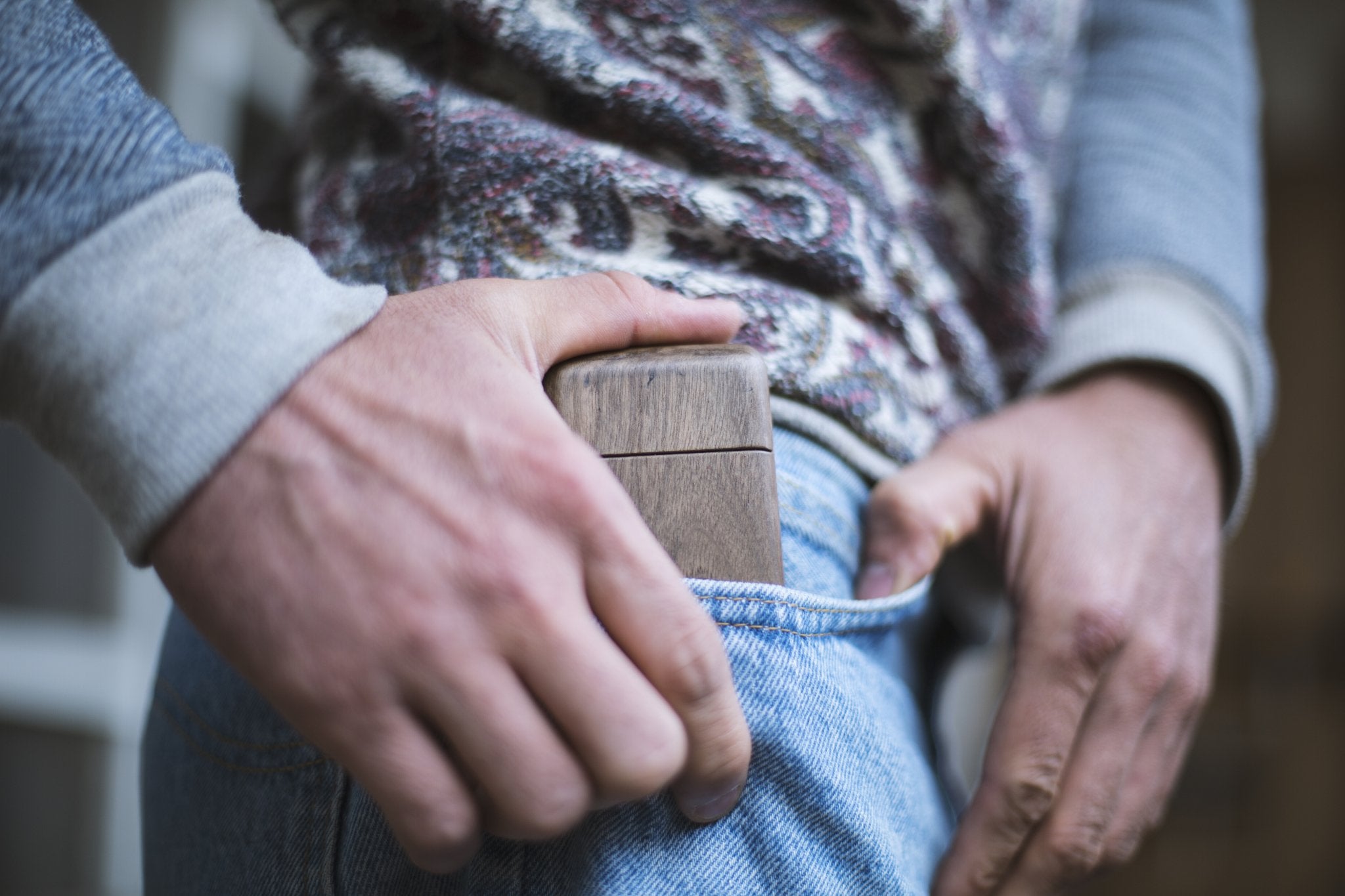 Wooden Cigarette Case - Handcrafted Natural Wood for 7 - TwoodWooden Cigarette CaseTwoodshoppingEco-FriendlyCigarette Case