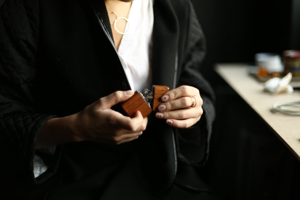 Wooden Lighter - Handcrafted Zippo-Style Wood Lighter - TwoodWooden LighterTwoodshoppingeco-friendlyCompactbeigeeco-friendly