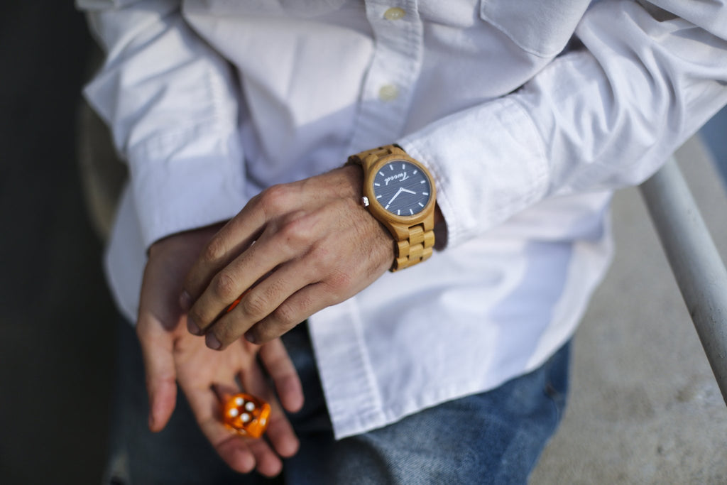 Wooden Watch - Handcrafted Natural Wood Watch for Men - Twood