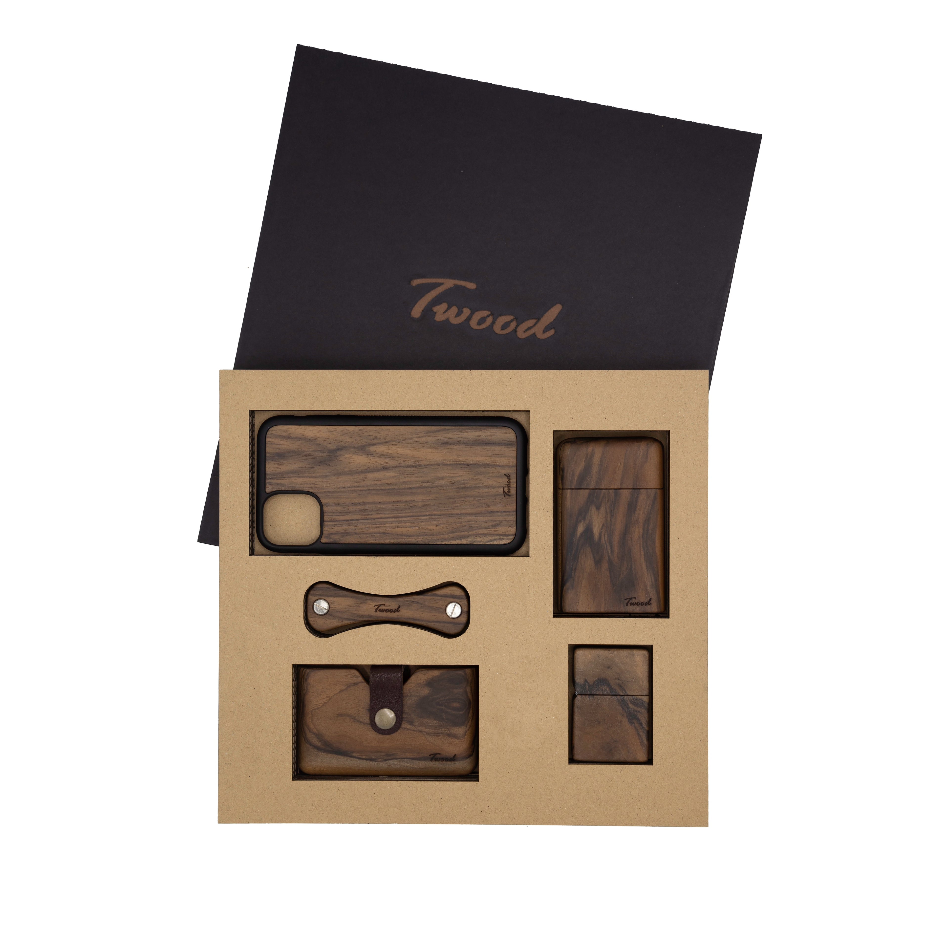 Wooden Accessories Box (Five Items)