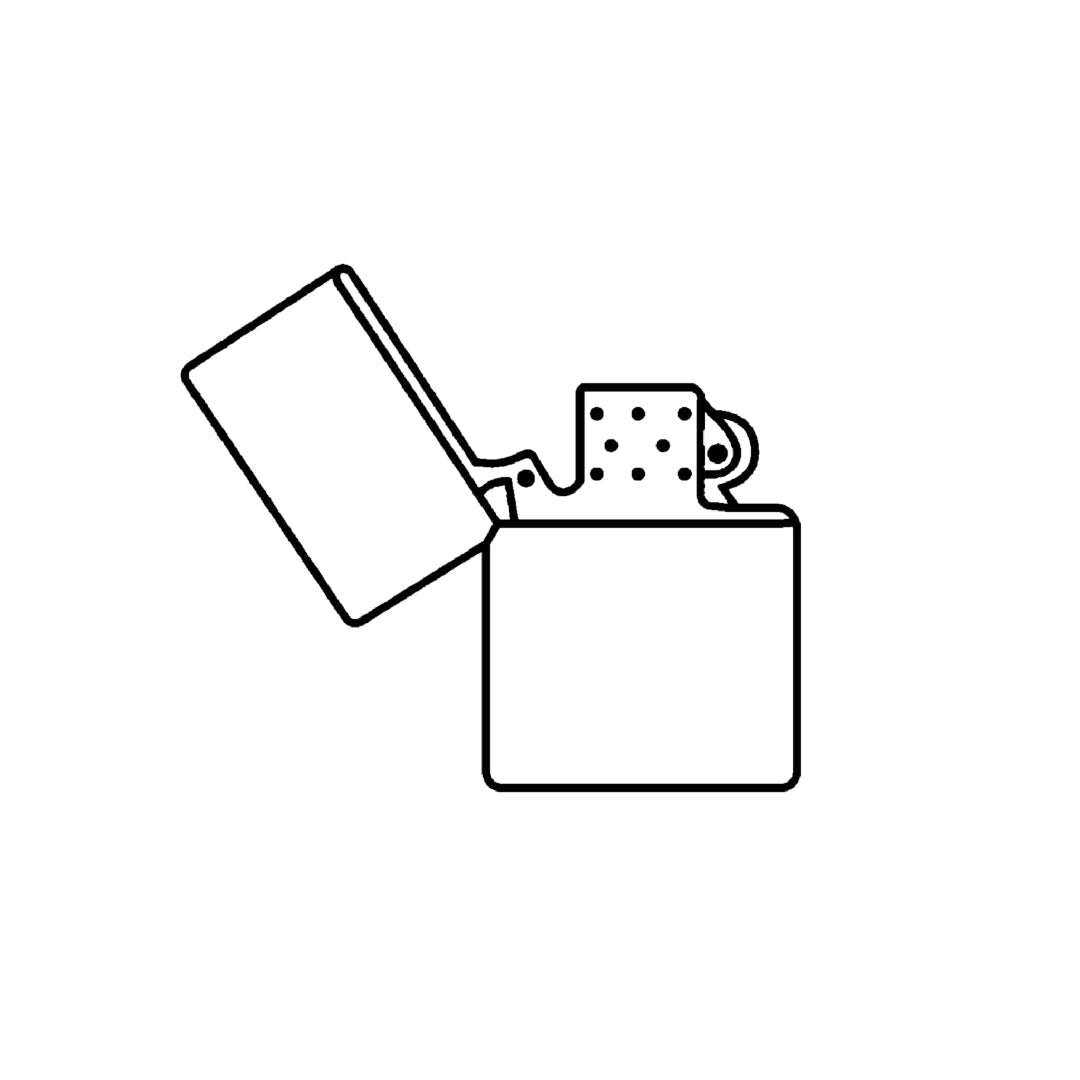 minimalist wooden lighter with flip-top design for ecofriendly use