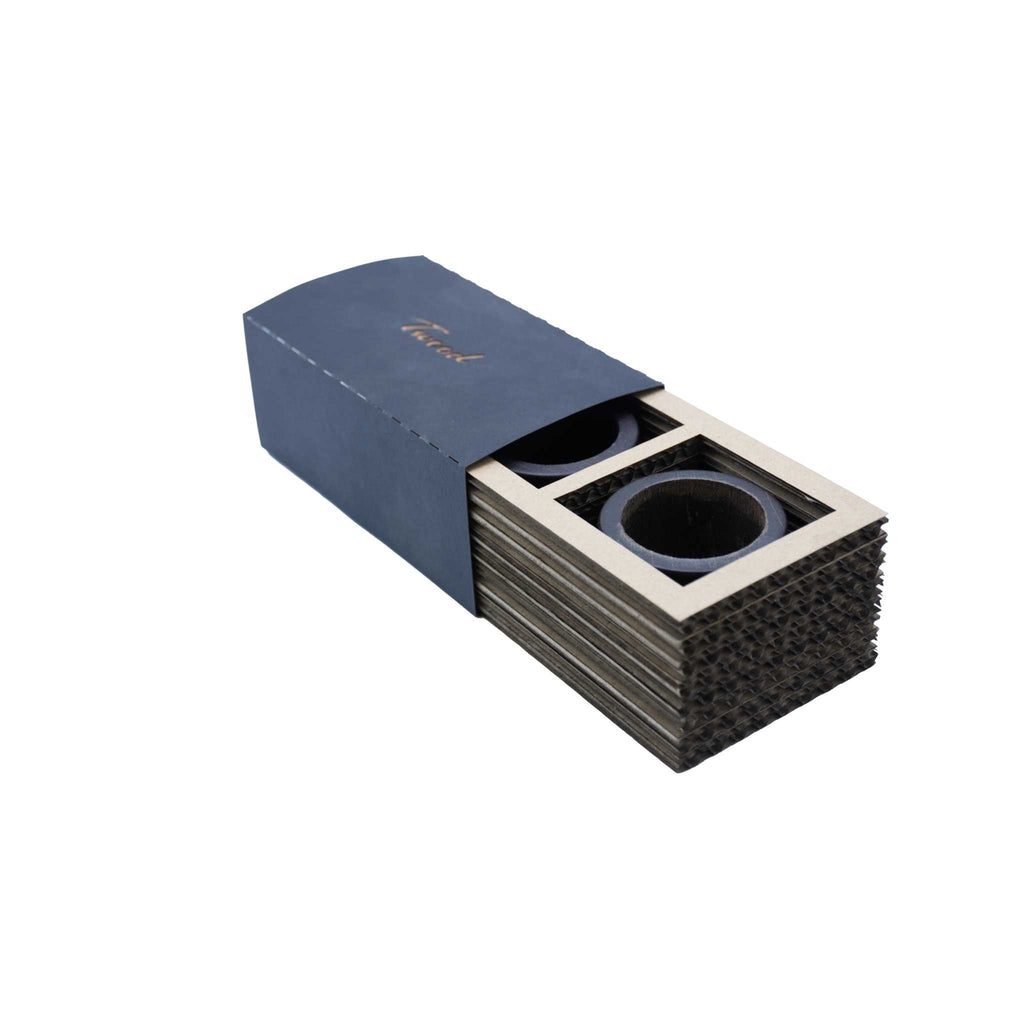 set of wooden tealight holders eco-friendly handmade wooden candle holders in maroon and holika colors