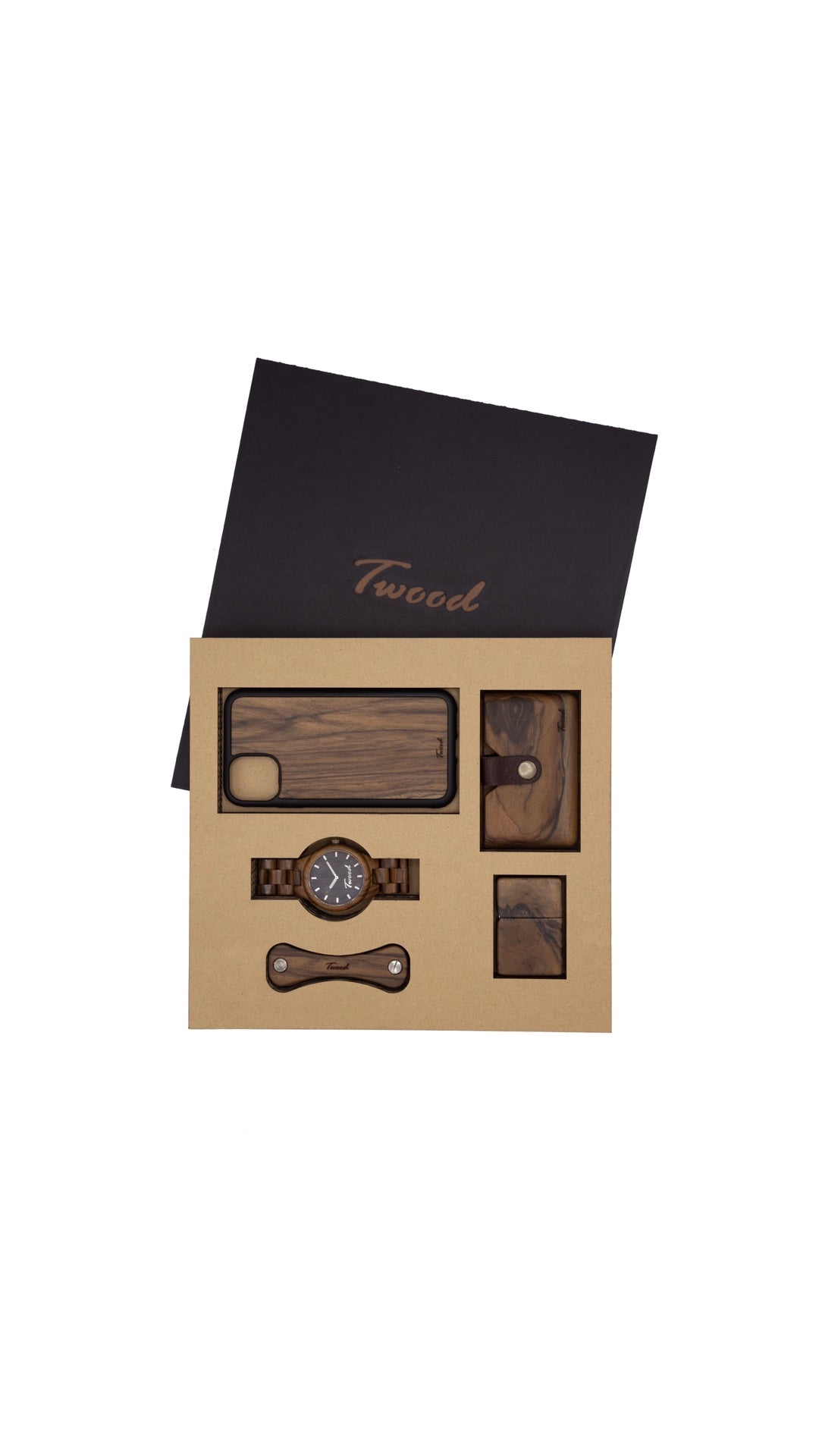 Wooden Accessories Box (Five Items)