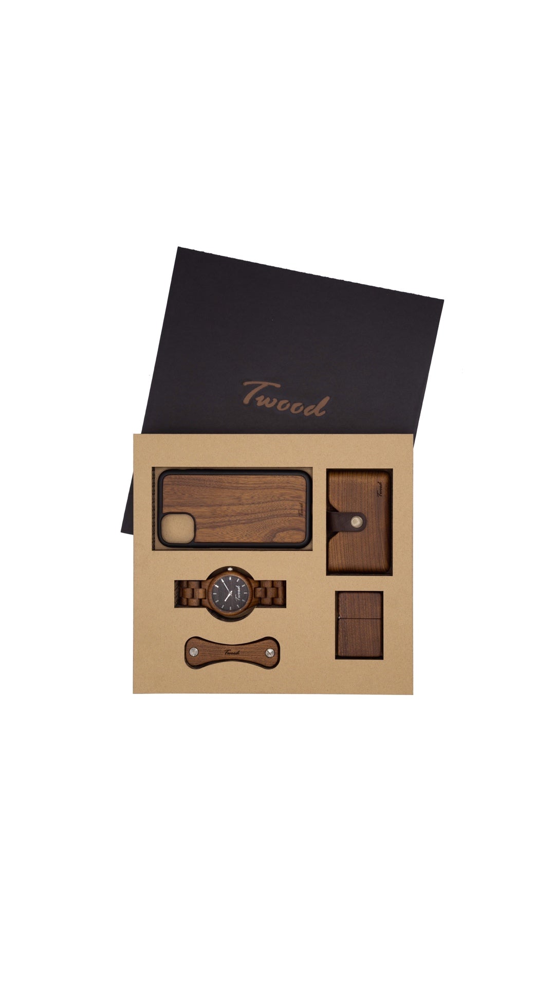 Wooden Accessories Box (Five Items)