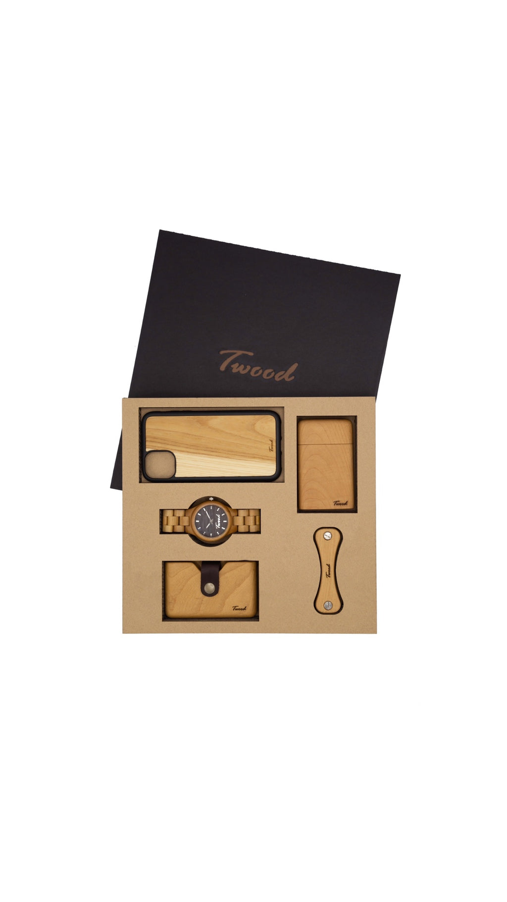 Wooden Accessories Box (Five Items)