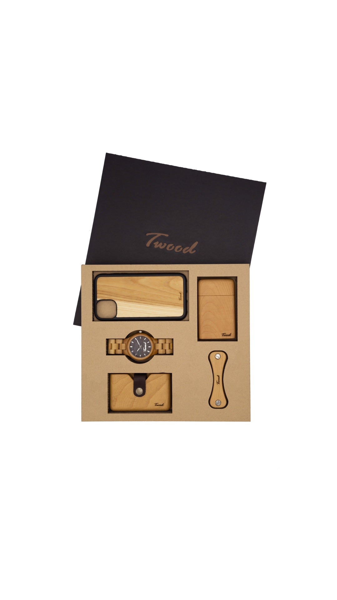 Wooden Accessories Box (Five Items)