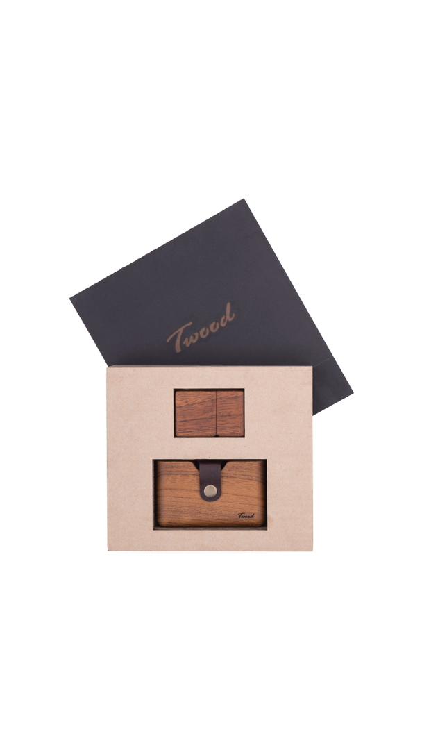 Wooden Accessories Box (Two Items)