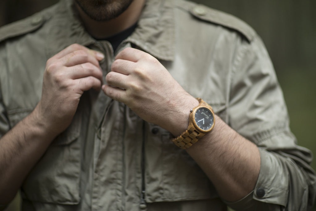 Wooden Watch - Handcrafted Natural Wood Watch for Men - Twood