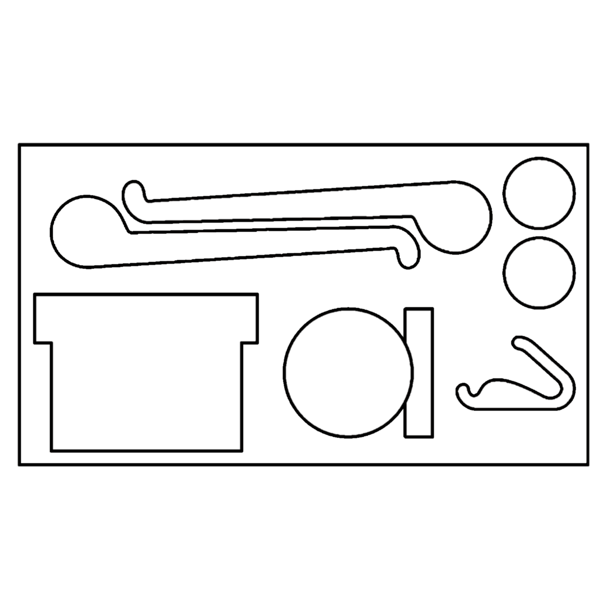 wooden office pack with calendar pen holder and laptop stand in gift box