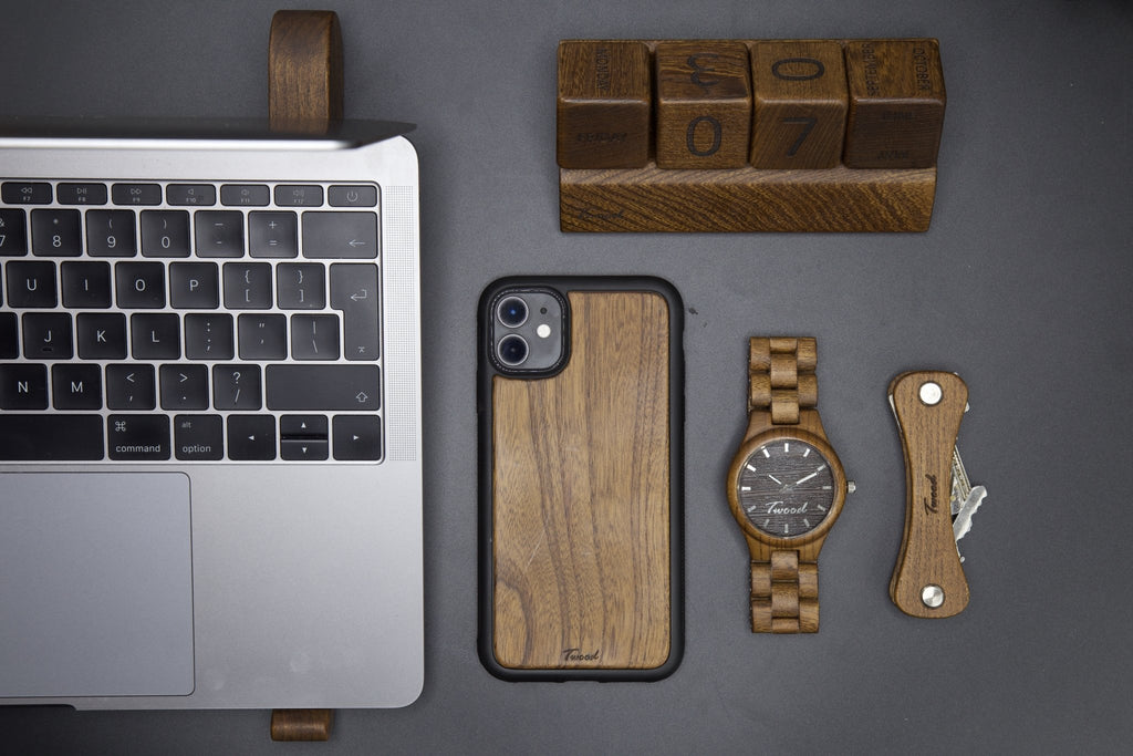 Wooden Laptop Stand - Handmade Ergonomic Wood Laptop Riser for Desk - TwoodLaptop StandTwoodshoppingDesk AccessoriesErgonomic