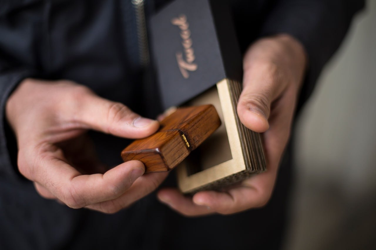 Wooden Lighter - Handcrafted Zippo-Style Wood Lighter - TwoodWooden LighterTwoodshoppingeco-friendlyCompactbeigeeco-friendly