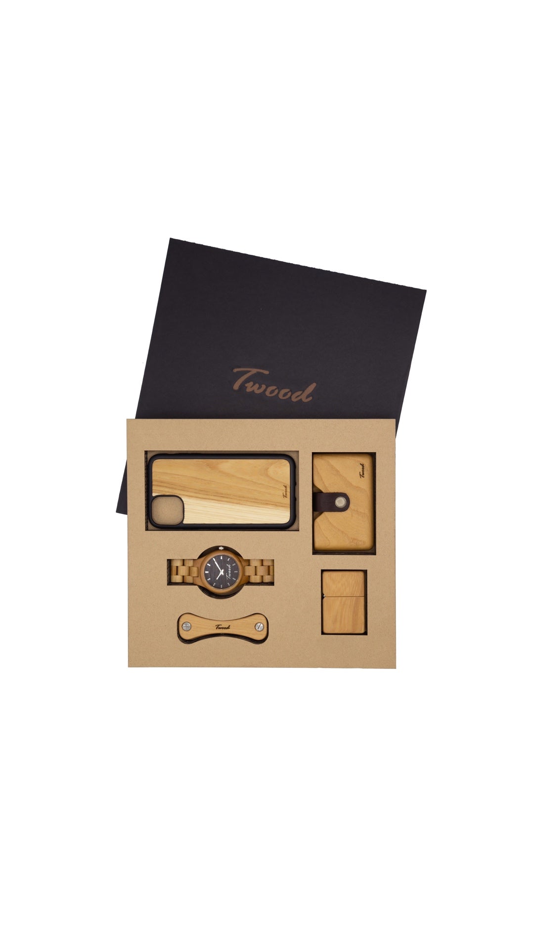 Wooden Accessories Box (Five Items)
