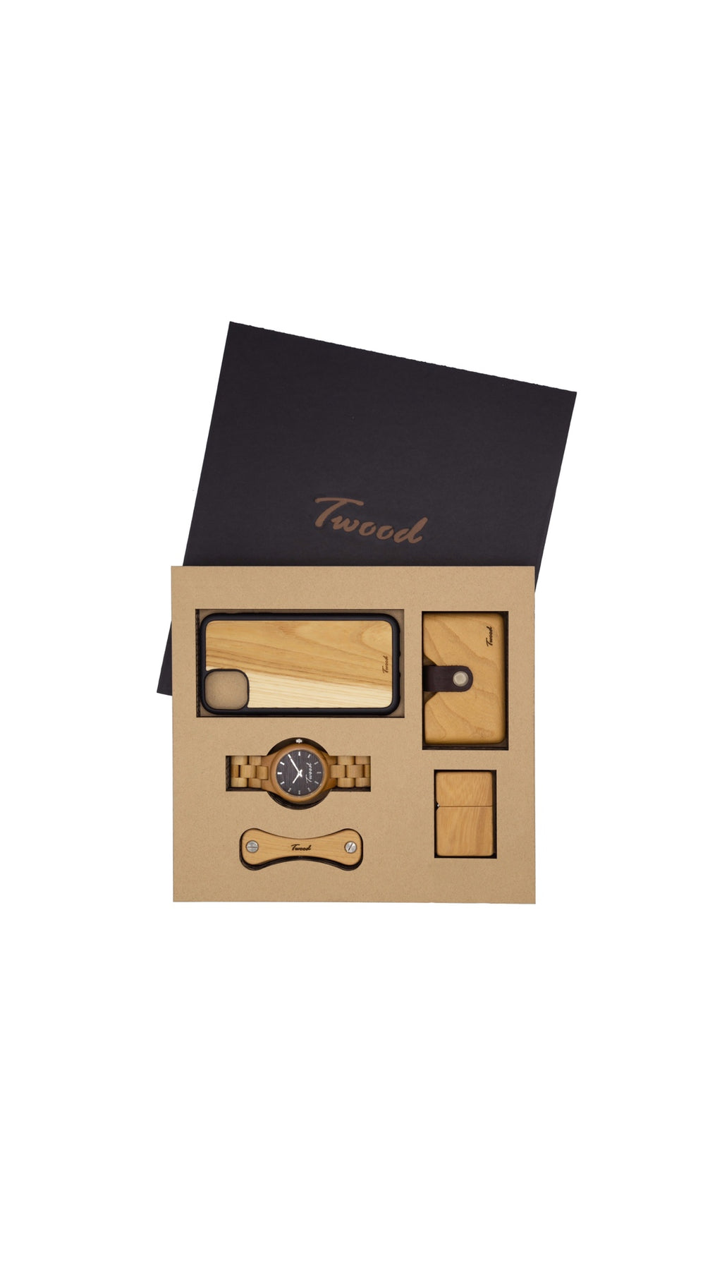Wooden Accessories Box (Five Items)