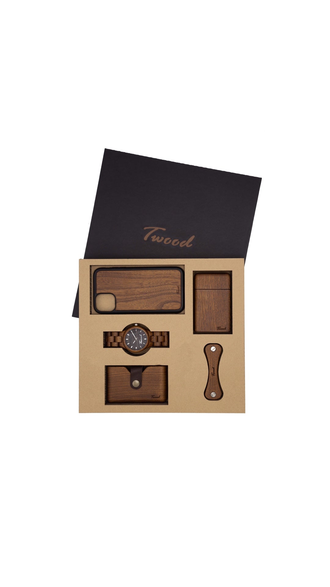 Wooden Accessories Box (Five Items)