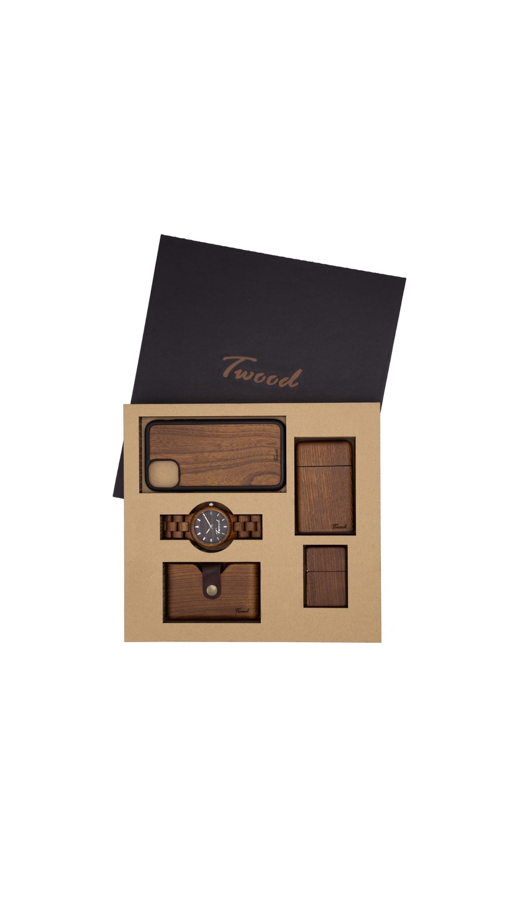 Wooden Accessories Box (Five Items)