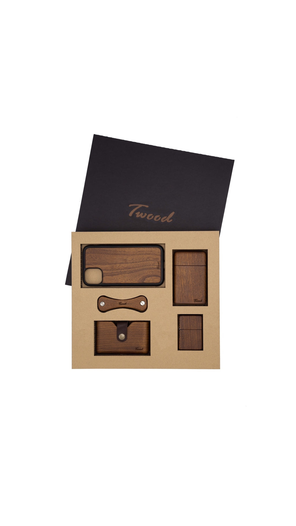 Wooden Accessories Box (Five Items)