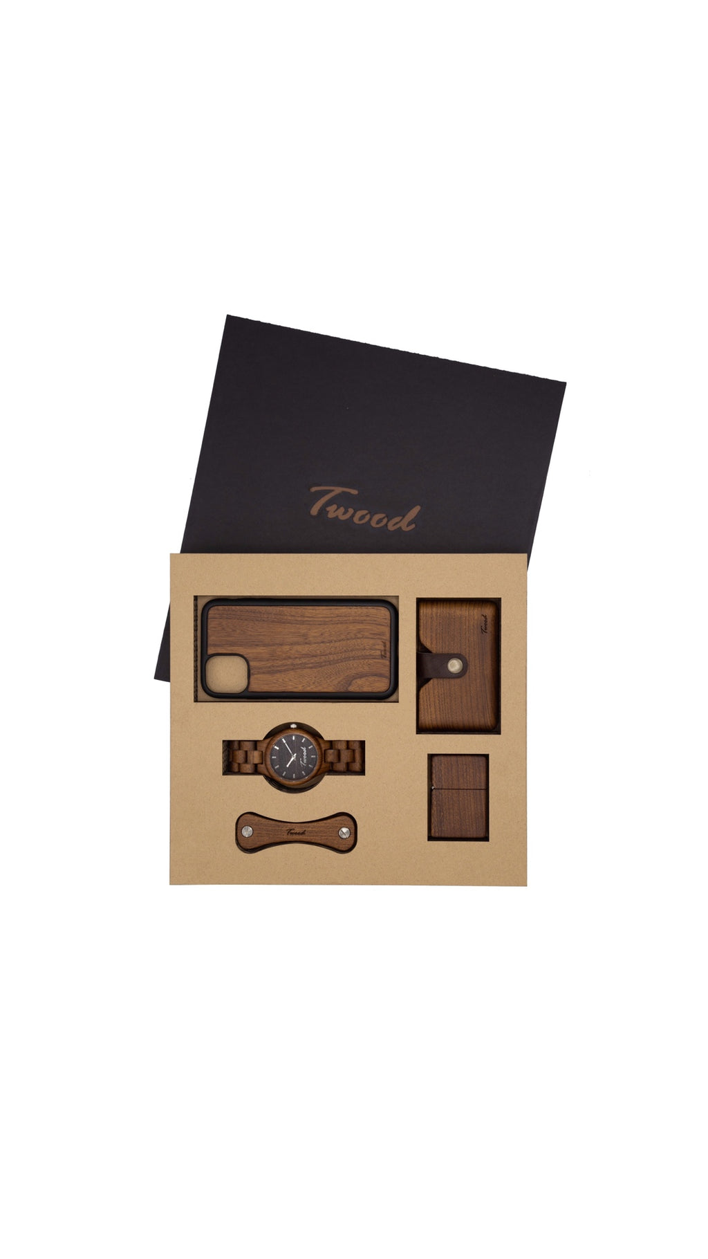 Wooden Accessories Box (Five Items)