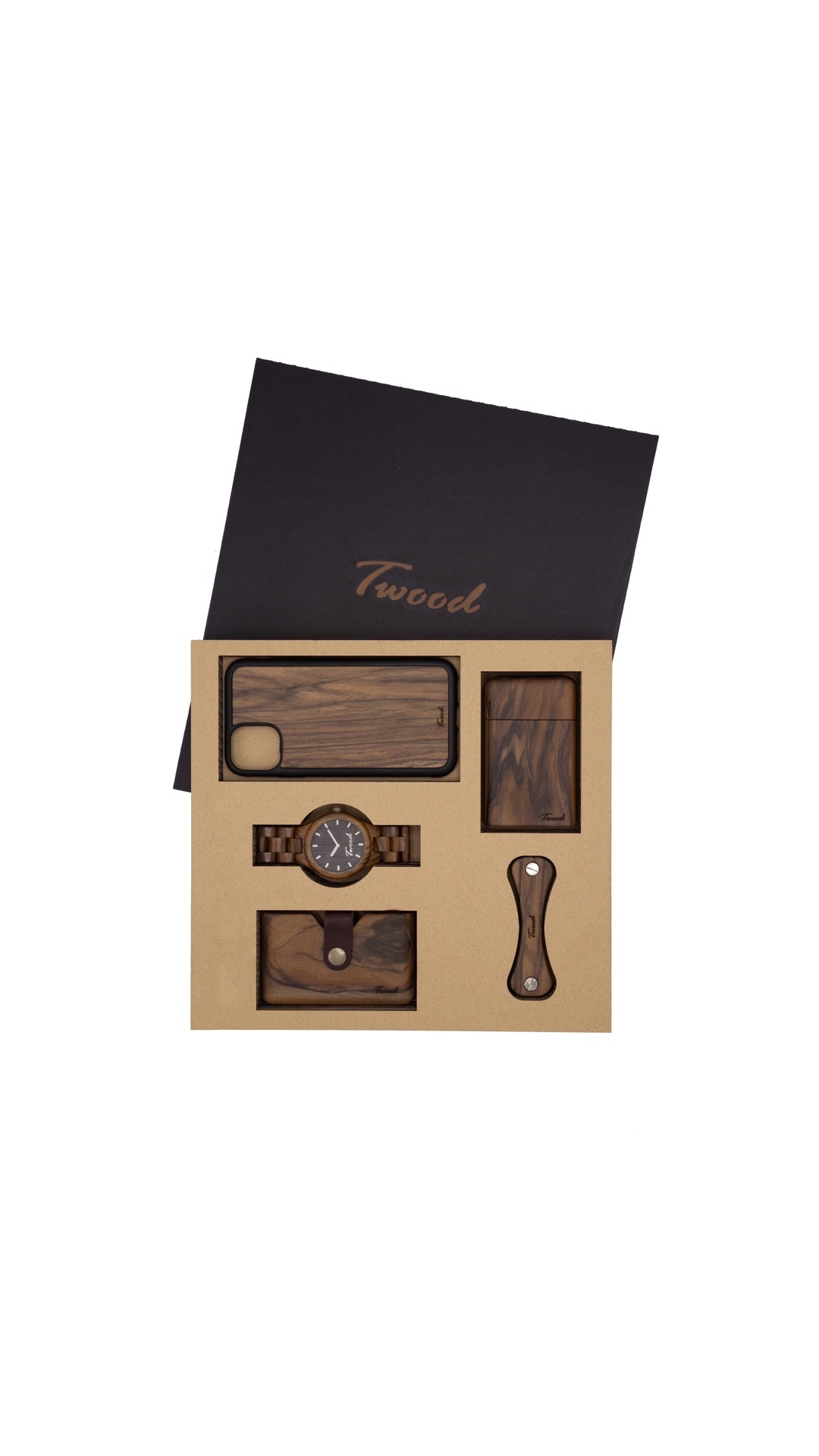 Wooden Accessories Box (Five Items)