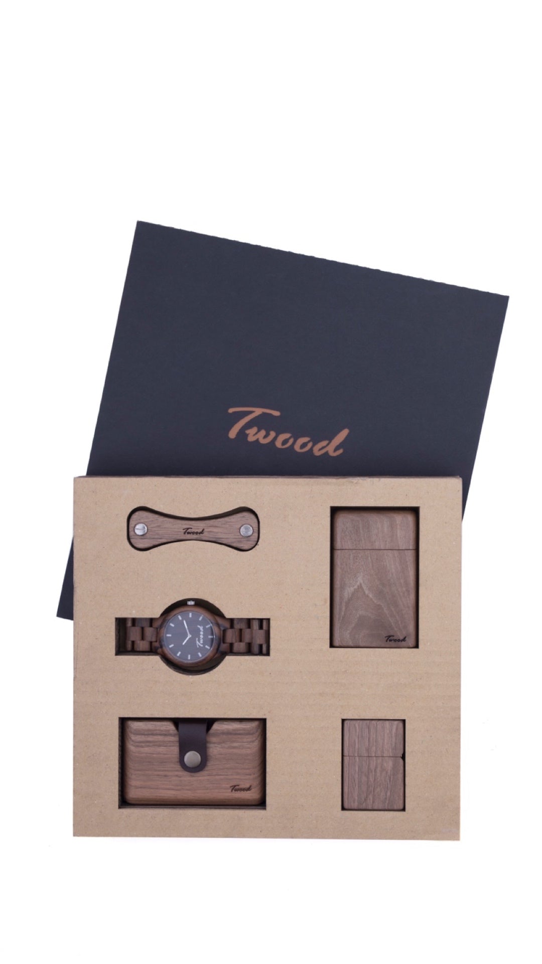 Wooden Accessories Box (Five Items)