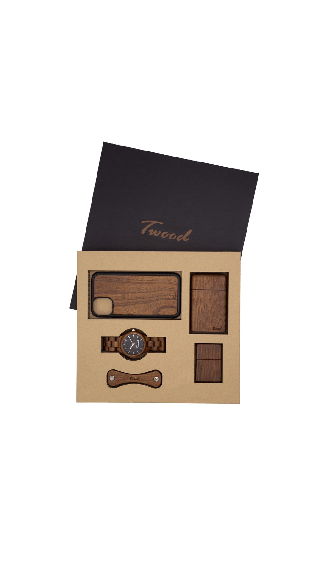 Wooden Accessories Box (Five Items)