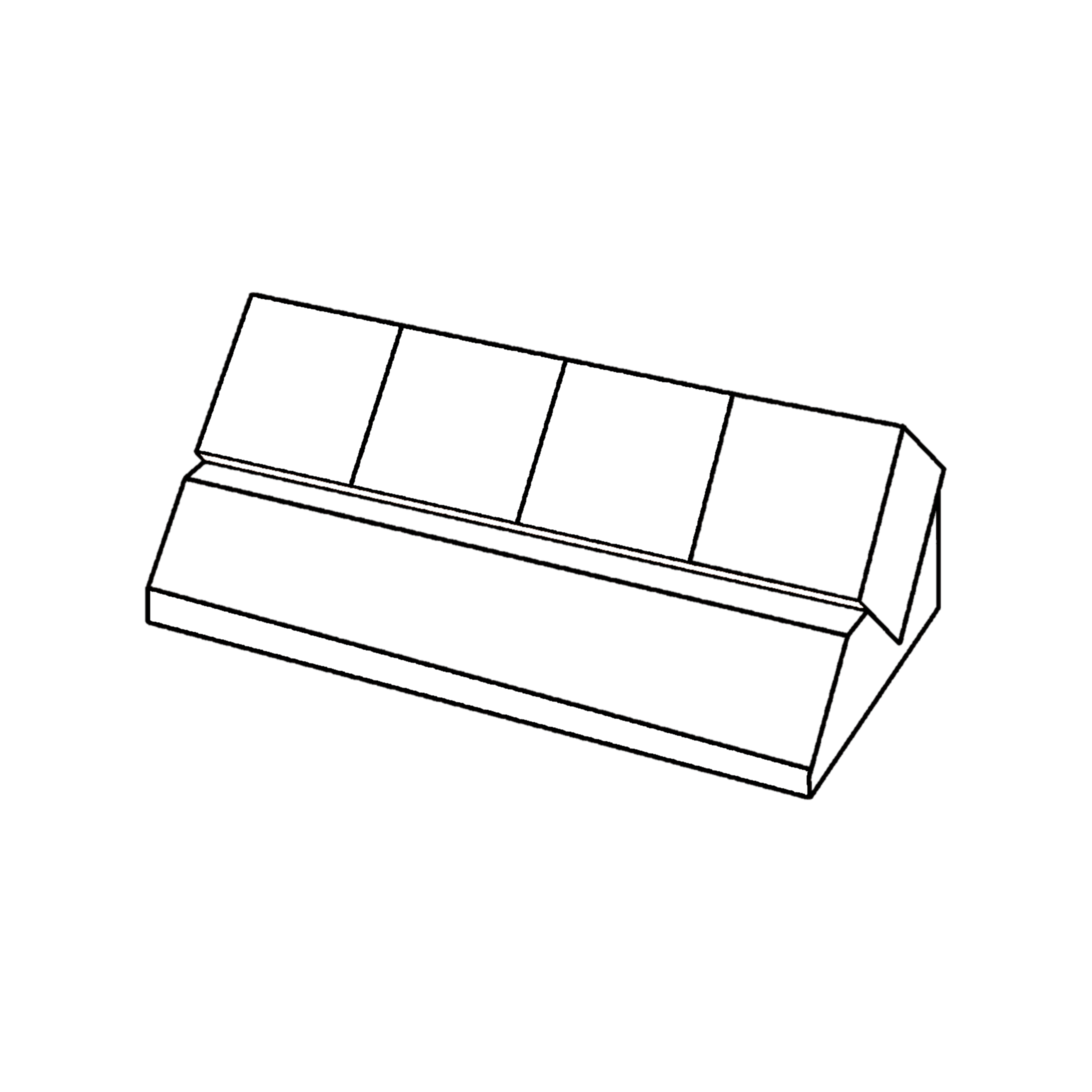 Minimalist wooden desk calendar with sustainable eco-friendly design